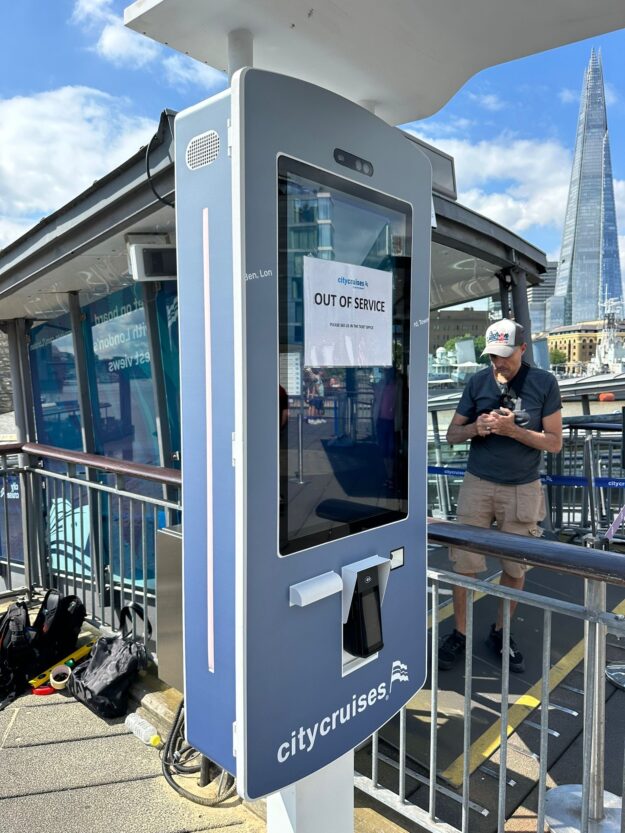 City Cruises – Branded Ticket Machine Graphics