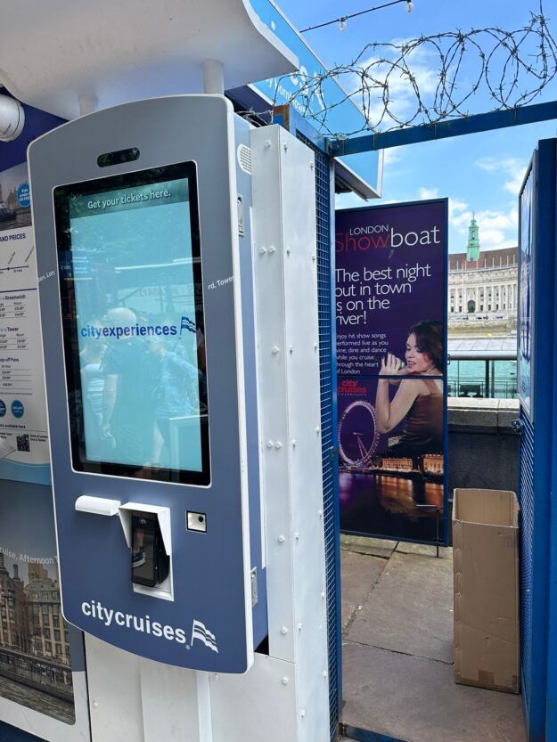 City Cruises – Branded Ticket Machine Graphics